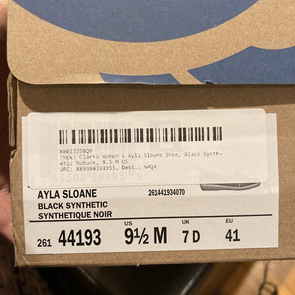 NEW Clarks Cloudsteppers Ayla Sloane Round Toe Slip On soft cushioned Flats 9.5 - Picture 4 of 4